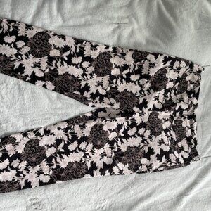 Tribal Cropped Floral Pants